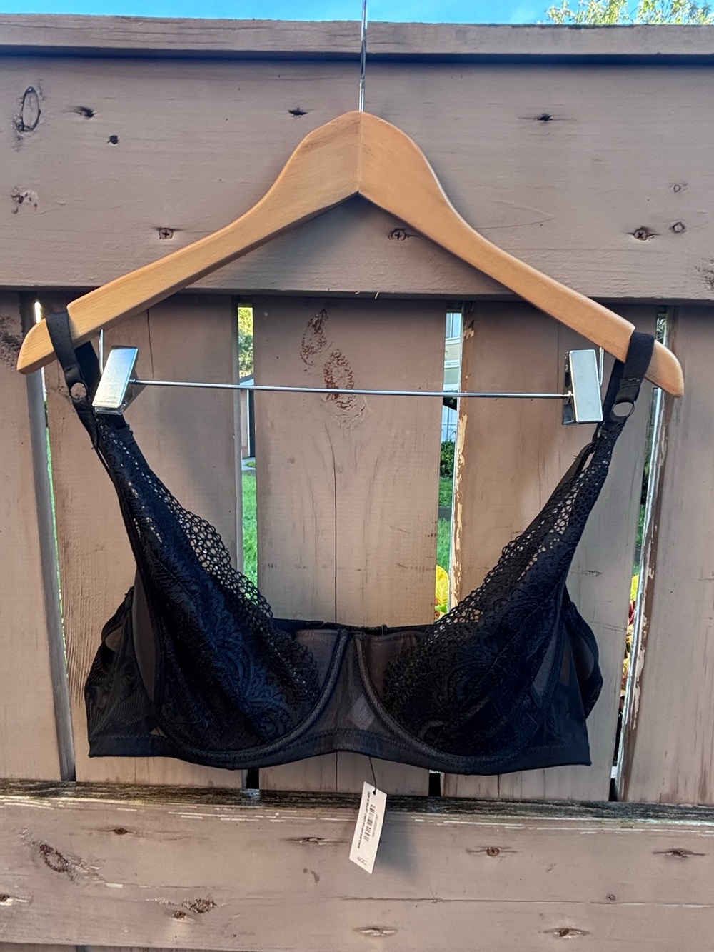 đNWTđ Adore Me Black Lace Underwire Bra